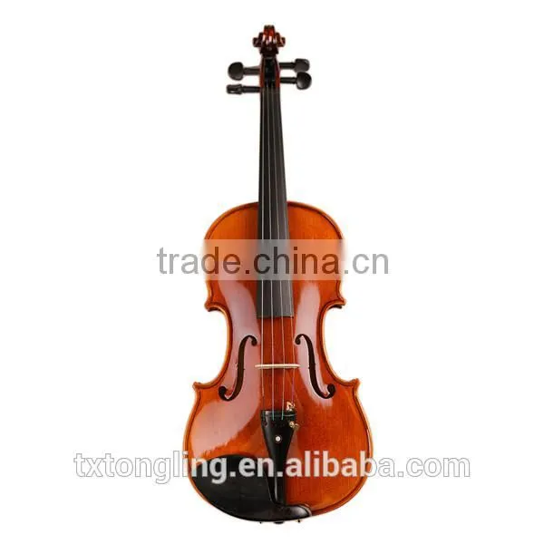 Middle-rang Violin and Deep Flamed Color Violin Red Colored Violins TL004-3 photo-2