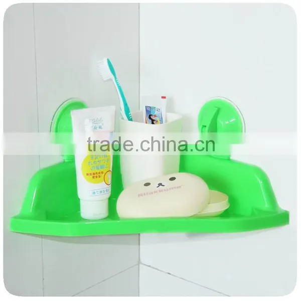 J453 Strong Suction Cup Triangle Bathroom Rack photo-2
