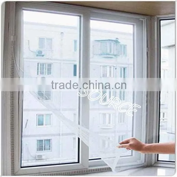 Since a self-adhesive anti-mosquito screens