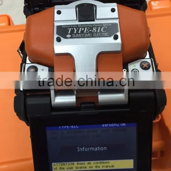 Japan Sumitomo TYPE-81C Fusion Splicer &Type-Q101-CA Splicing Machine IN PROMOTION photo-4