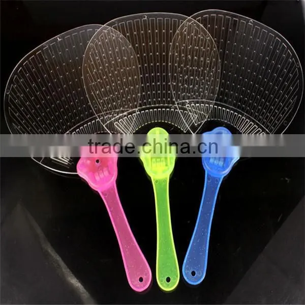 Hot Sale Glowing Led Hand Fan Cheering Led Light Hand Fan photo-2