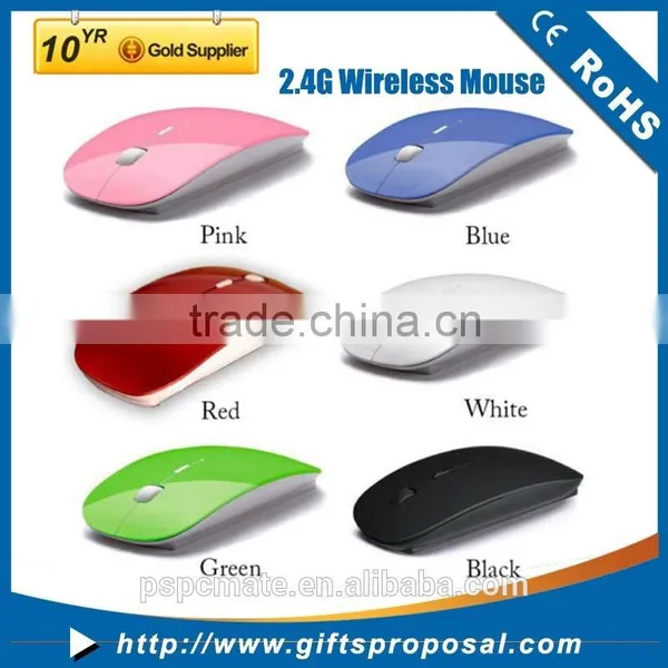 New Mice 2.4G USB Receiver Super Slim Adjustable DIP Rechargeable Wireless Mouse photo-5