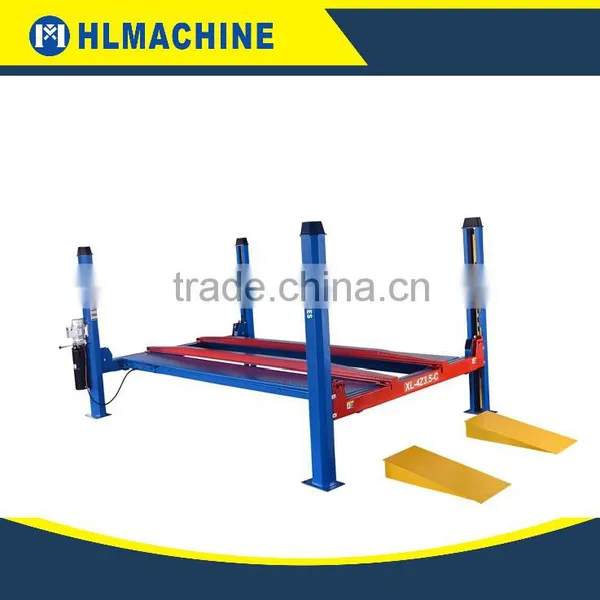 3500kg Auto Lift Four Post Car Lift