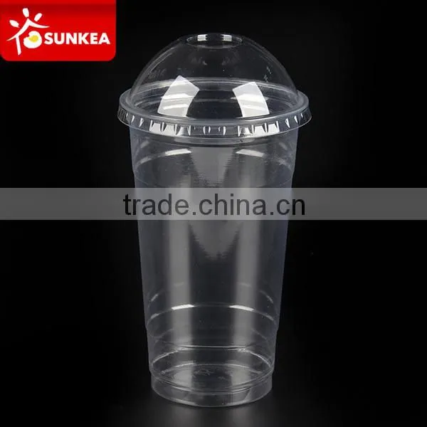 Disposable Clear Transparent PET Plastic Smoothie Milkshake Cup Quality Choice photo-4