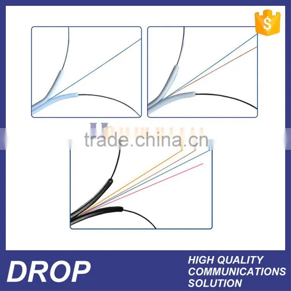 HUIYUAN 2 Core Ftth Drop Cable