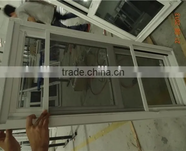 Aluminum Double Hung Window With Double Glass Aluminum Window Factory In Guangzhou photo-2