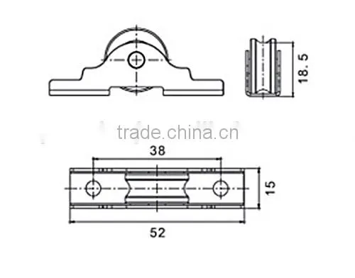 Sliding Window Pulley,Window Wheel photo-6