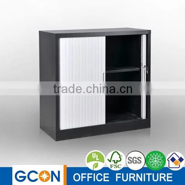 Height Adjustable Steel Storage Cabinet Tambour Door Filing Cabinet photo-3