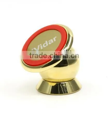 Small Size 360 Degree Rotation Strong Magnetic Mobile Phone Car Holder photo-4