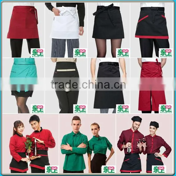 Custom Cotton Material Hotel Bartender Uniform