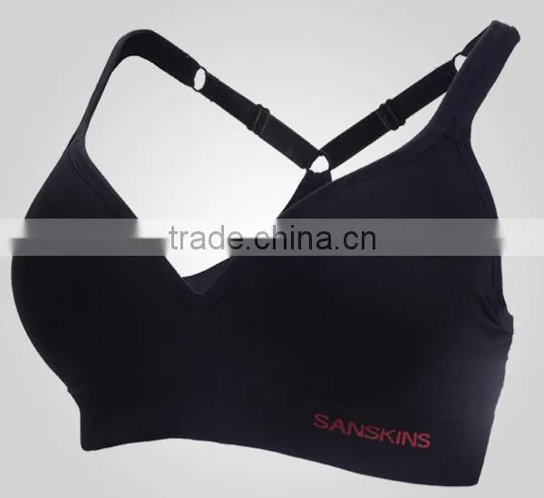 Low Price Hot Sex Women's Sport Bra no Trace no Rims,gym Bra photo-4