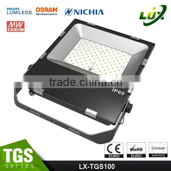 5 Years Warranty Promotion Price 2016 CE Rohs Approved Meanwell Driver Free Lighting Design 80W LED Flood Light photo-4