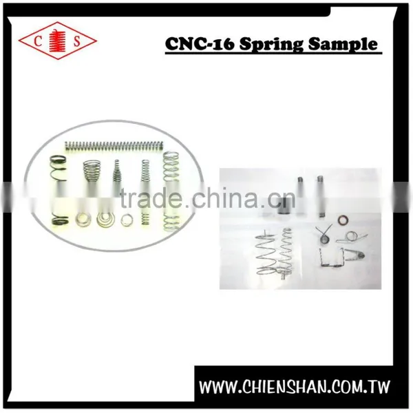 CNC-1623 Taiwan Manufacturer Multifunctional High Efficiency Spring Machine photo-5