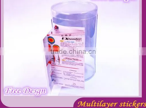 2015 Most Popular Custom Sticker Label/ Battery Sticker Labels( 3w01 )
