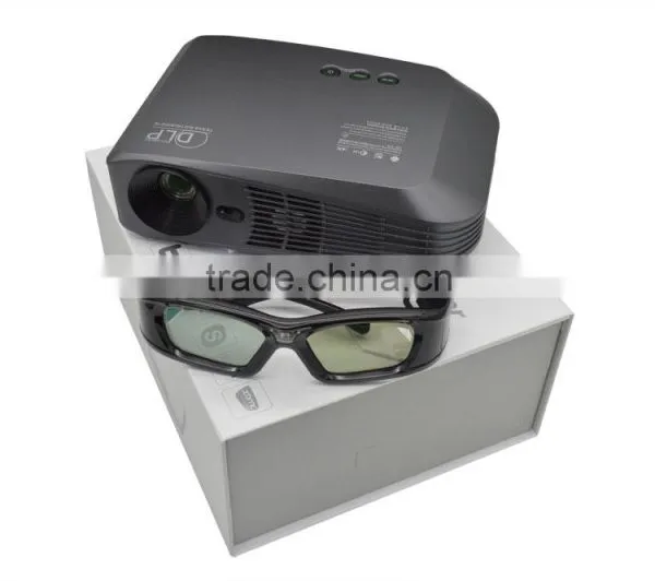 Data Show Projector, Hologram Projector, DLP Style Smart 3D Projector for Homer Theater With Buit-in Bluetooth photo-6