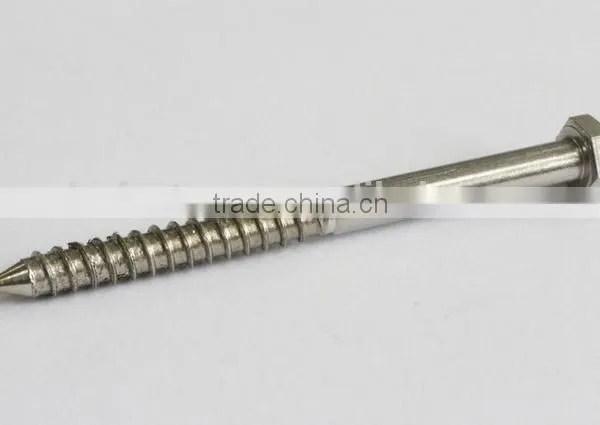 Stainless Steel Hexagon Head Wood Screws DIN571 photo-2