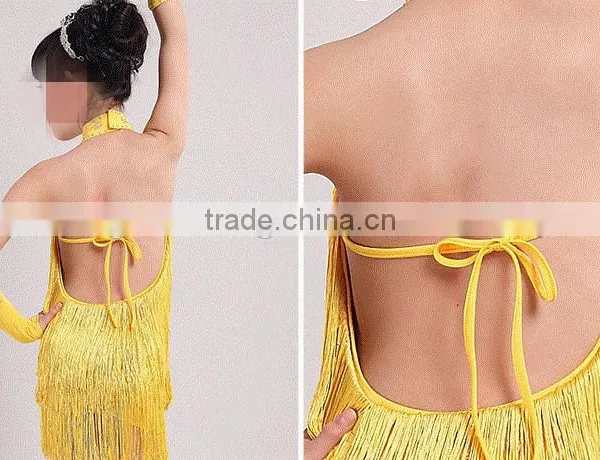 2016 Girls Latest Design Latin Dance Skirt photo-6