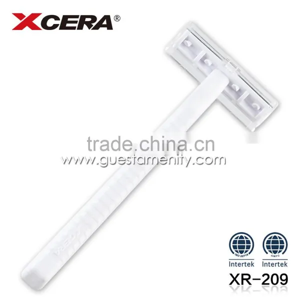 High Quality ABS Plastic Disposable Hotel Shaving Razor Men's Travel Shaving Kit photo-5