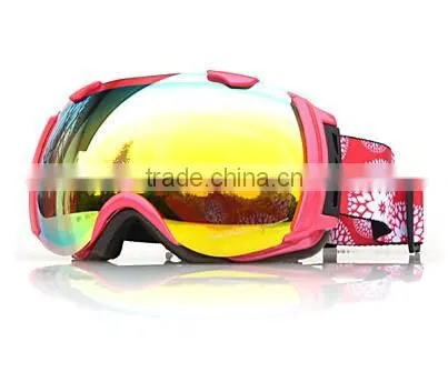 Kids' Anti-Fog TPU Retro Ski Goggles photo-2