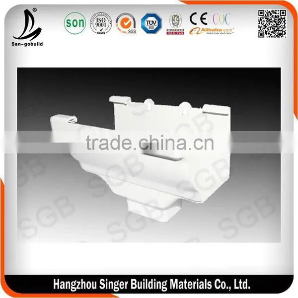 Rain Gutter ,65 Degree Elbow, Drop Outlet, Rain Gutter Accessories photo-4