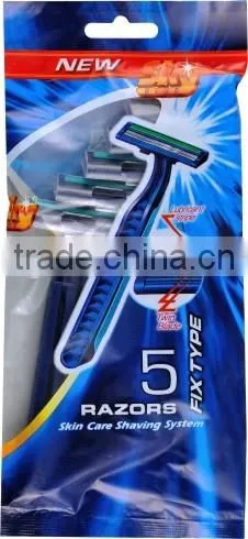 Twin Stainless Steel Blades Safety Razor photo-3