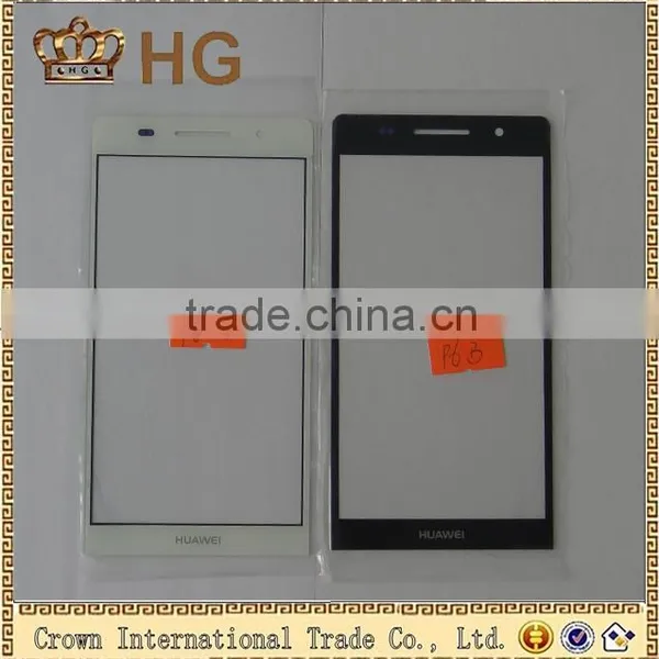 Front Outer Glass Lens For HUAWEI Asend P6 Touch Glass