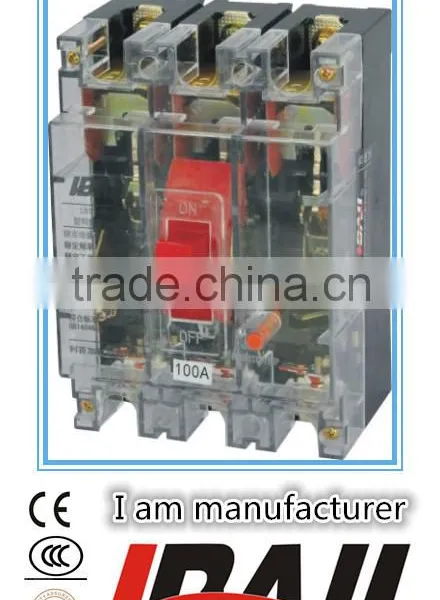 Made in China Mccb Manufactures DZ10 Electrical Mccb 100amp