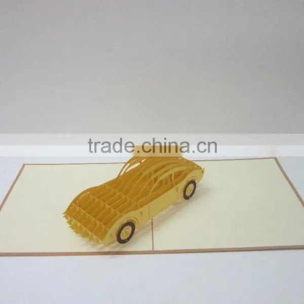Car Greeting Pop up Card photo-3