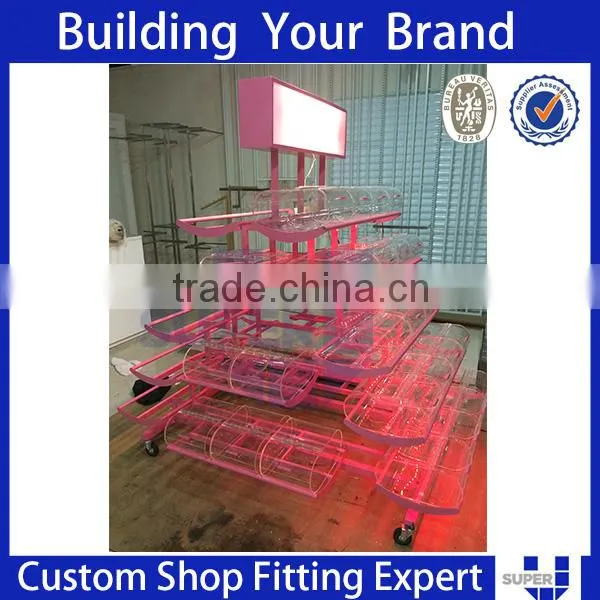 Heavy Duty Rotating Display Stand Turntable Acrylic Showcases for Candy photo-3