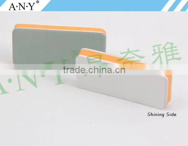 Professional Nail Manicure Small Sand Square Sponge Nail Polish Block photo-3