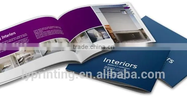 Glossy Coated Paper Flyer Printing Art Paper Folded Brochure Printing Quality Choice photo-2