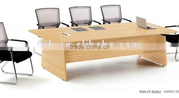 Cheap Small MFC Conference Tables for small office FOH-CT-E2412