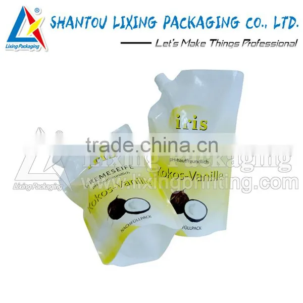 LIXING PACKAGING Fruit Juice Smoothie Food Packaging Nylon Bag