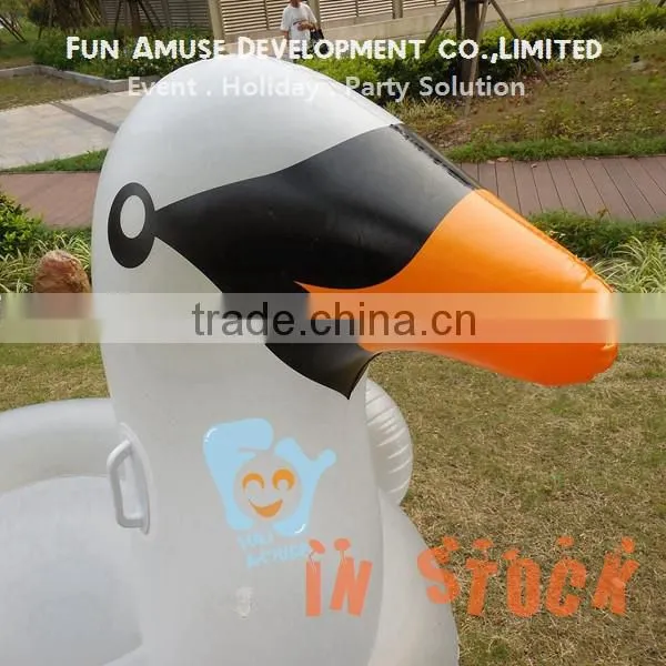 Funny Outdoor Swimming Pool Float Inflatable Swan for Water Game photo-5
