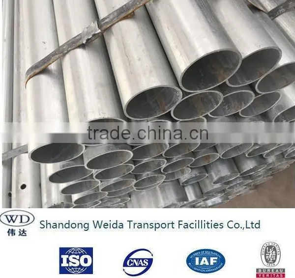 Zinc Layer Steel Highway Guardrail Round Post photo-3