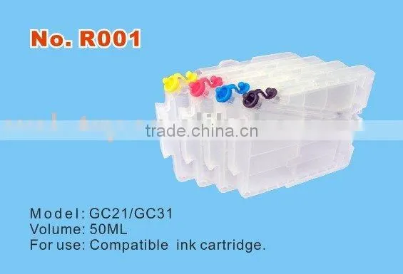 GC21(GC-21)ink Cartridge for Ricoh IPSIO GX7000,GX5050N,GX5000,GX3050SFN,GX3050N,GX3000SFN,GX3000SF,GX3000S,GX3000,GX2500,GX2050