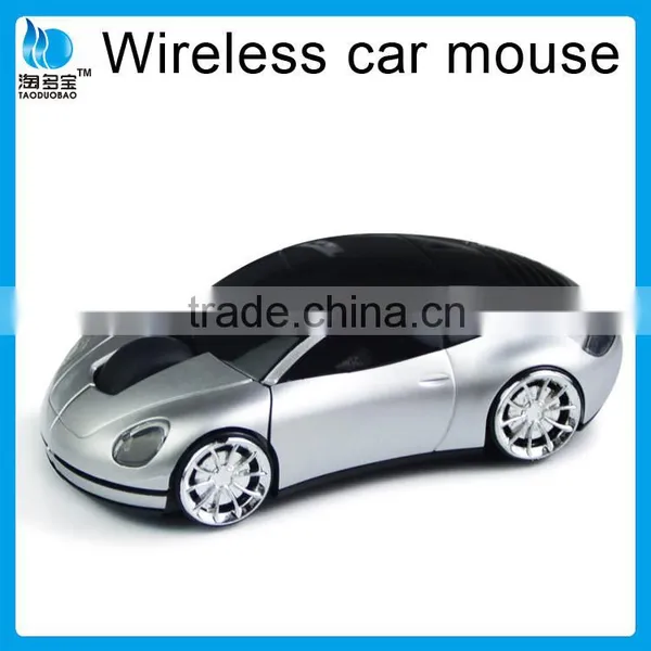 Stock Promotion Gift Computer PC Wireless Mouse Car photo-3