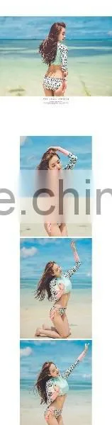 Neoprene Swimming Wear Shirt Bikini Shirt photo-4
