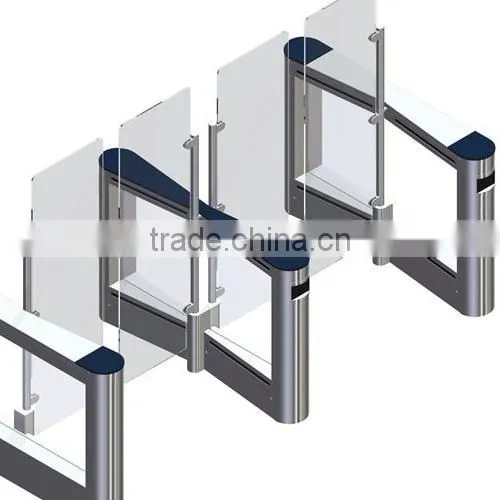 The Security Level of This Speed Gate Can be Increased With 1800mm Glass