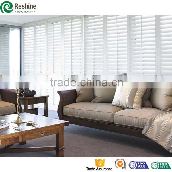 PVC Shutter Poly Louvered Shutter Window photo-5