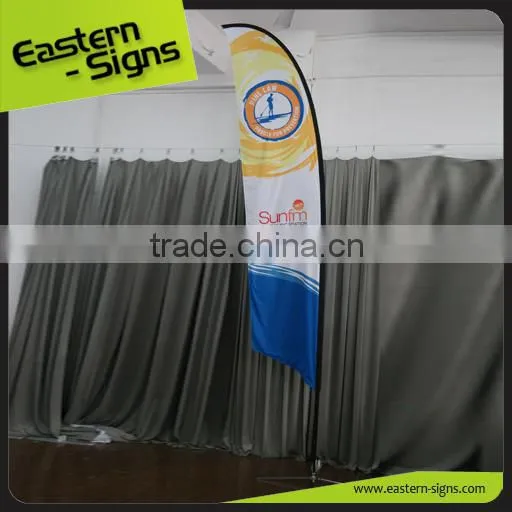 Dye Sublamtion Printing Cheap Beach Flags For Sale photo-4