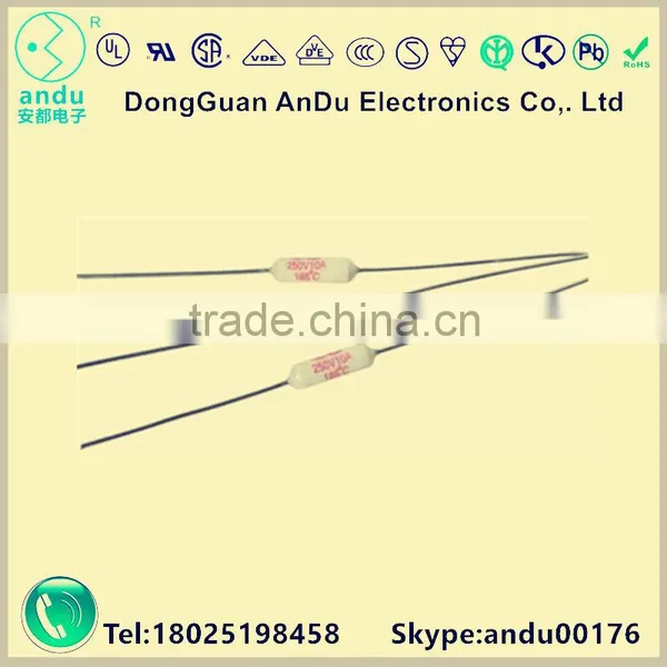 250V 10A Thermal Cutoff Fuses BAILE RY Thermal Fuse 10A 250V 240C photo-3