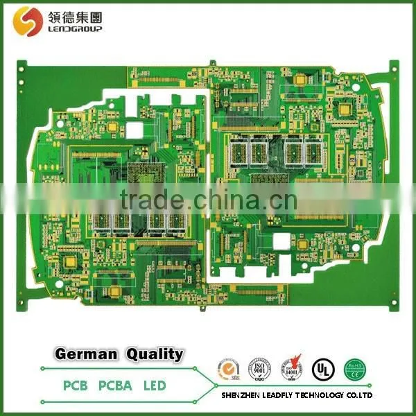 2 Layer FR4 Rigid PCB HAL Lead Free Printed Circuit Board photo-2