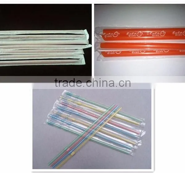 Drinking Straw Film Paper Wrapping Machine photo-3
