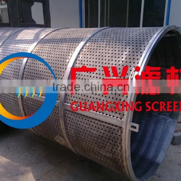 High Quality Wedge Wire Rotary Drum Screen ID1800mm From China Manufacturer photo-4