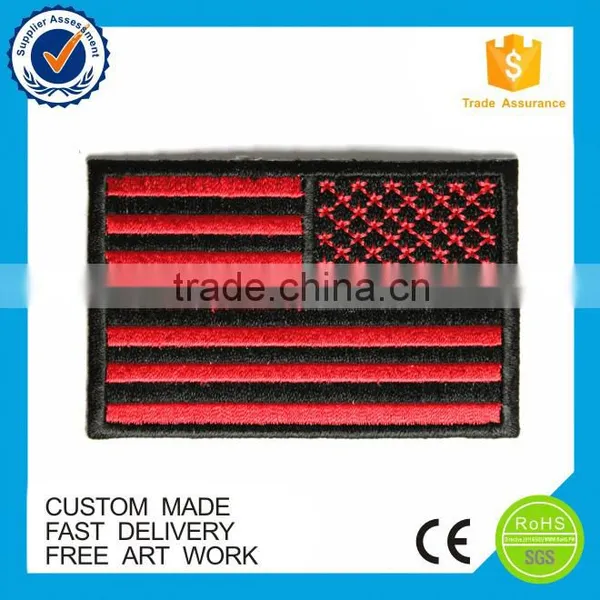 Custom US Flag Embroidered Patches photo-5