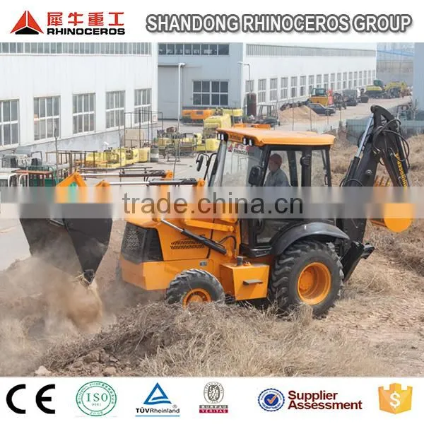 Backhoe Loader 7 Ton Samll Wheel Backhoe With Cummin0s Engine for Sale photo-3