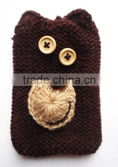 Knitted Cell Phone Case - Bunny photo-6