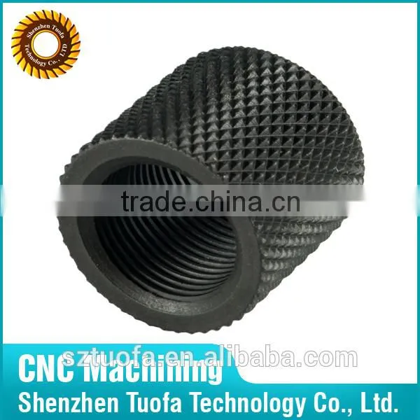 Cnc Lathe Parts Knurled Nuts Machined Communication Parts photo-3