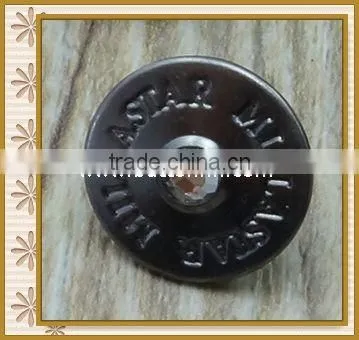 Factory wholesale metal suit button